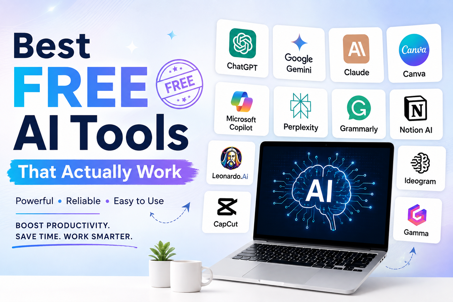 Best Free AI Tools That Actually Work in 2026 (Tested & Worth Using)