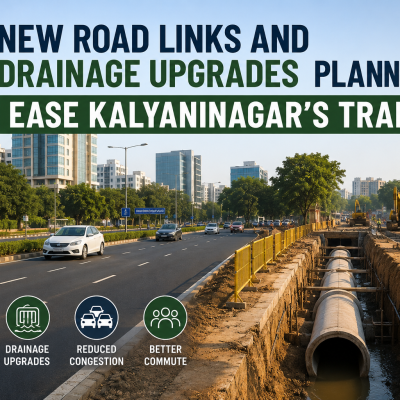 New Road Links and Drainage Upgrades Planned to Ease Kalyaninagar’s Traffic Woes