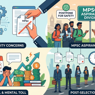 MPSC Exam Postponement Concerns: The Struggle Between Security and Stability